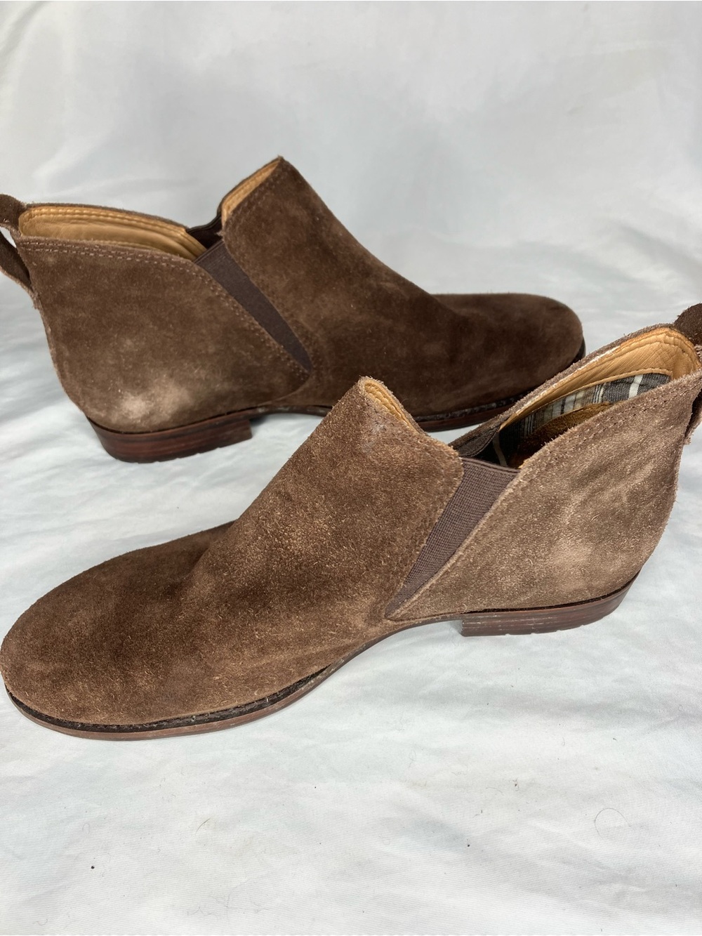 LL Bean Westport suede ankle boots 8.5